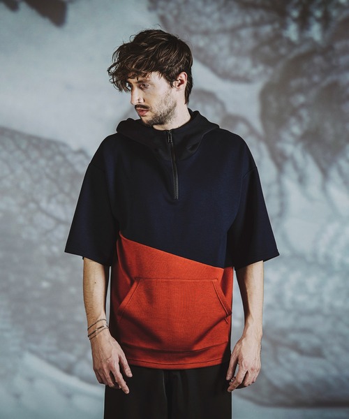 NO ID.（ノーアイディー） パーカー 「NO ID.」Changing Half Zip