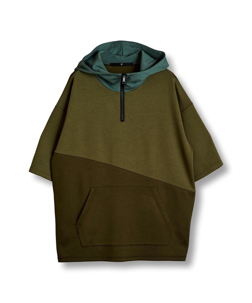 NO ID.（ノーアイディー） パーカー 「NO ID.」Changing Half Zip