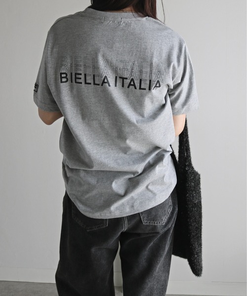 Hana様　新品　ballaholic バックプリント　 Tシャツ Lサイズ CT_navy_832ab0c5-ee0d-49b3-