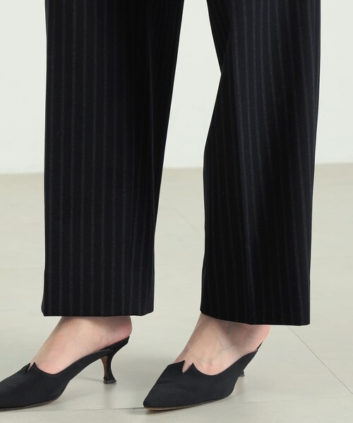 BACCA パンツ（38size） リネンツイル タックワイドパンツ（その他パンツ）｜BACCA