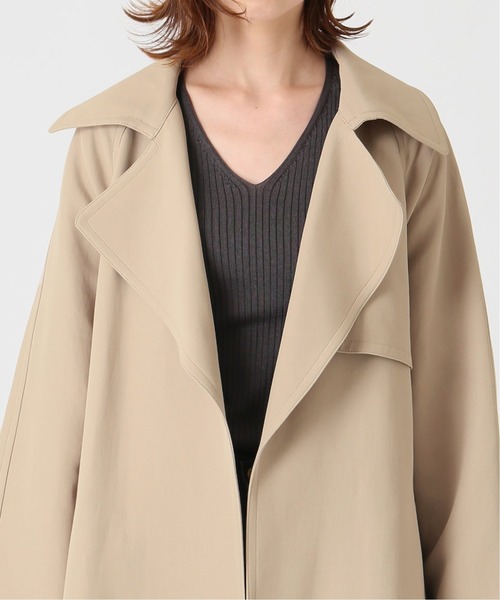 新品未使用 イエナ ハーフトレンチコート 中古・古着通販】IENA (イエナ) ハーフトレンチコート ベージュ サイズ