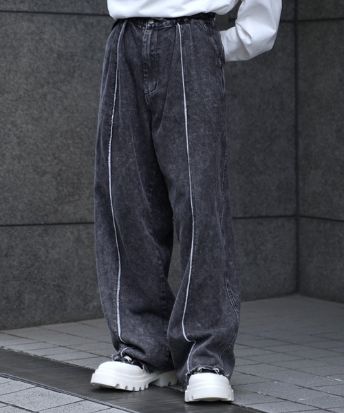 フレンチヴィンテージ レジャーパンツ INTER FACTORY（インターファクトリー） スラックス しの - Vintage