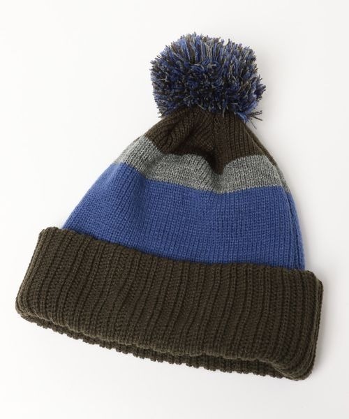 PBLIM ニット帽 ニットキャップ PBLIM/ポンポンニットキャップ