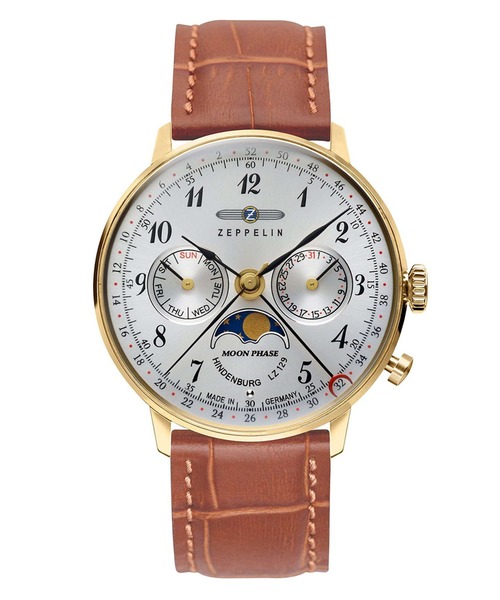売り切れ必至 腕時計 Zeppelin Hindenburg Moonphase ツェッペリン Hindenburg ヒンデンブルグ 腕時計 腕時計 メンズ腕時計 時計 ウォッチ ムーンフェイズ Zozotown 通販 正規品販売衝撃価格