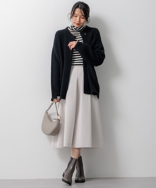 【極美品】23区 ラクーン ニット カーディガン 2024年 今季 完売品 23区 カーディガン 「CLASSY.11月号掲載/洗える」ラクーン