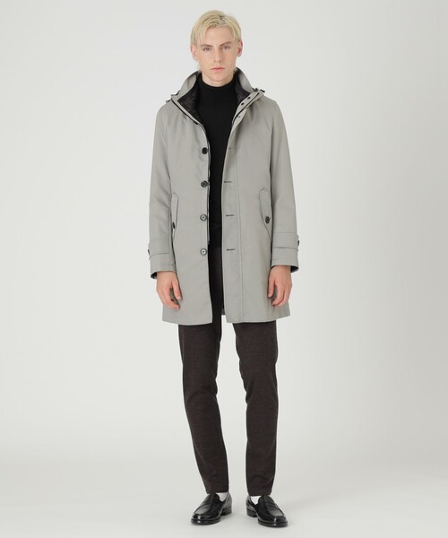 BLACK LABEL CRESTBRIDGE マウンテンパーカー M グレー 中古・古着通販】BLACK LABEL CRESTBRIDGE (ブラックレーベル クレスト