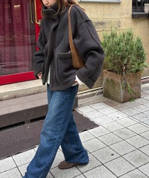 CANAL JEAN（キャナルジーン） ムートンコート ボアコート El mar