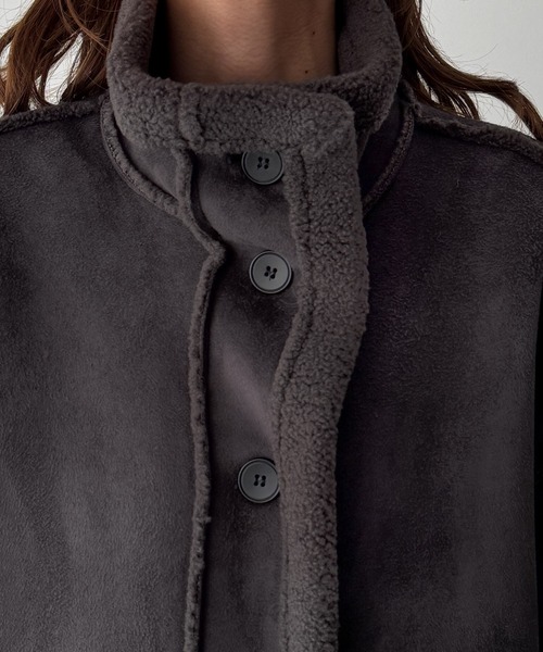 CANAL JEAN（キャナルジーン） ムートンコート ボアコート El mar