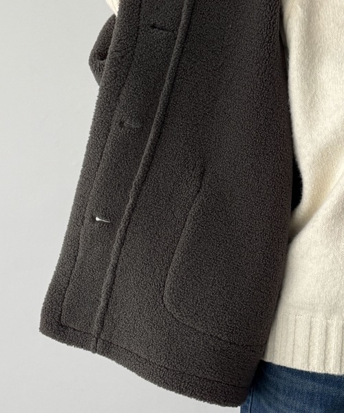 CANAL JEAN（キャナルジーン） ムートンコート ボアコート El mar