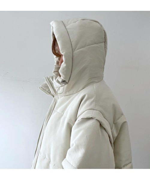 ダウンコート ダウンジャケット 2WAYファイバーダウンジャケット