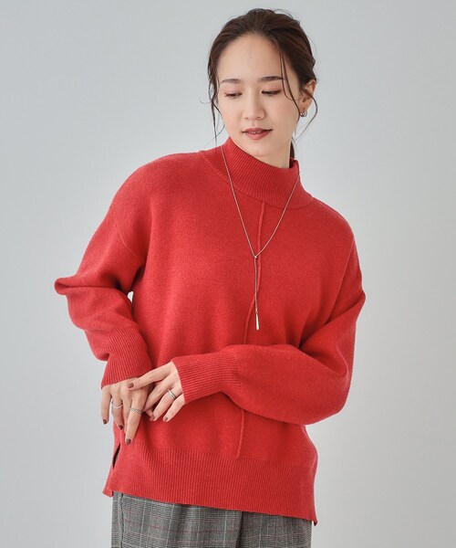 SHOO・LA・RUE（シューラルー） ニット セーター 「洗える/ちくちくし