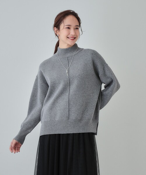 SHOO・LA・RUE(シューラルー) ニット セーター 「洗える/ちくちくし SHOO・LA・RUE(シューラルー) ニット セーター 「洗える/ちくちくし