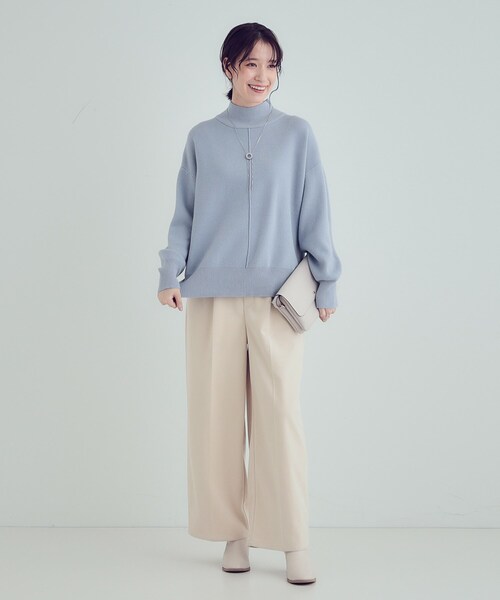 SHOO・LA・RUE（シューラルー） ニット セーター 「洗える/ちくちくし