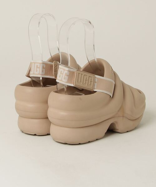 UGG フラットサンダル ベージュ UGG Australia 「UGG」 フラットサンダル 24.5cm ベージュ