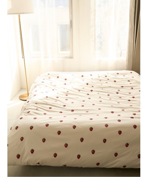 gelato pique Sleep ベッド 寝具 「Sleep」ストロベリー柄掛けカバー
