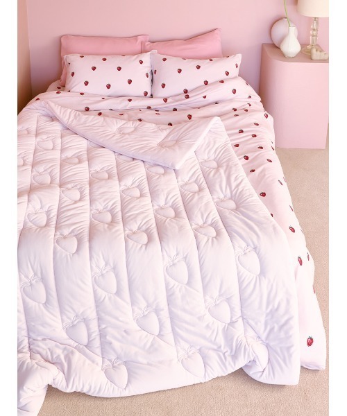 gelato pique Sleep ベッド 寝具 「Sleep」ストロベリー柄掛けカバー