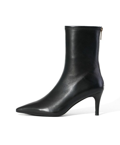 「Daniella&GEMMA」 ショートブーツ 36 ブラック レディース_画像2