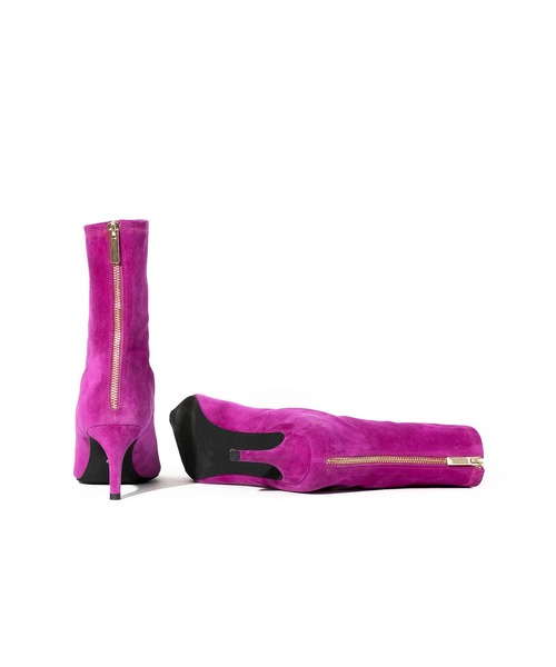 「Daniella&GEMMA」 ショートブーツ 36 ブラック レディース_画像3