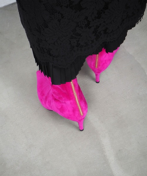 「Daniella&GEMMA」 ショートブーツ 36 ブラック レディース_画像8