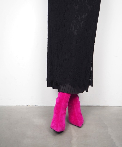 「Daniella&GEMMA」 ショートブーツ 36 ブラック レディース_画像9