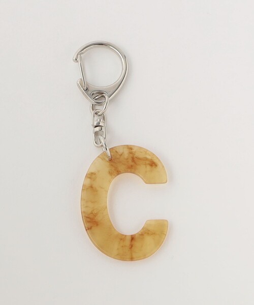 6 キーケース 「6(ROKU)」アルファベット キーホルダー 25SS