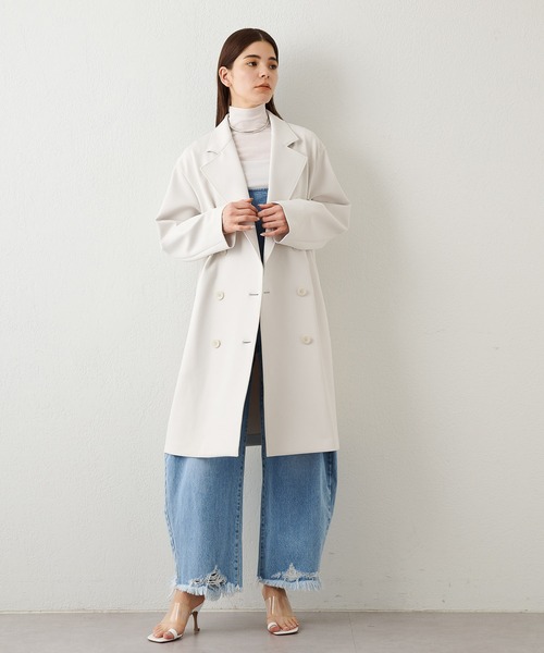 Whim Gazette（ウィム ガゼット） チェスターコート FREE ピンク