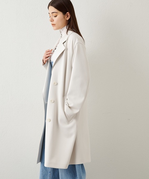 Whim Gazette（ウィム ガゼット） チェスターコート FREE ピンク