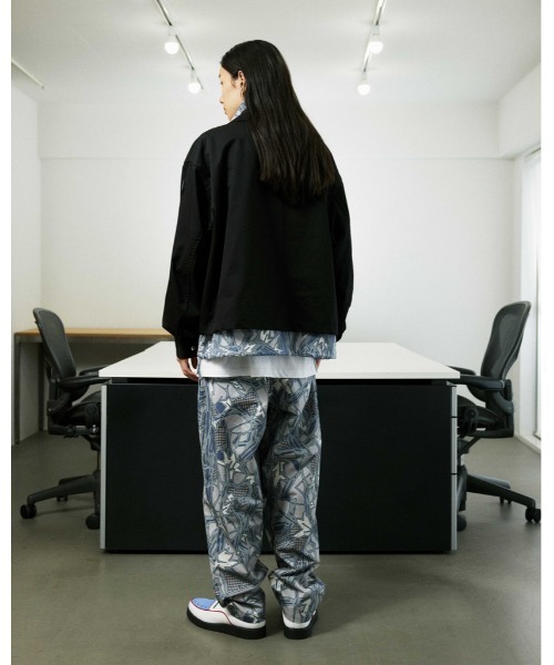 phingerin フィンガリン ジャケット ナイロン ギミック カモ 迷彩 phingerin フィンガリン ジャケット ナイロン ギミック カモ 迷彩