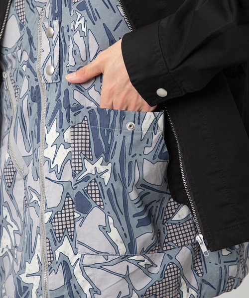 phingerin フィンガリン ジャケット ナイロン ギミック カモ 迷彩 phingerin フィンガリン ジャケット ナイロン ギミック カモ 迷彩