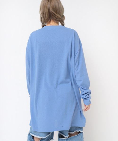RNA tシャツ M2387 フラワーラビットロングT レディース