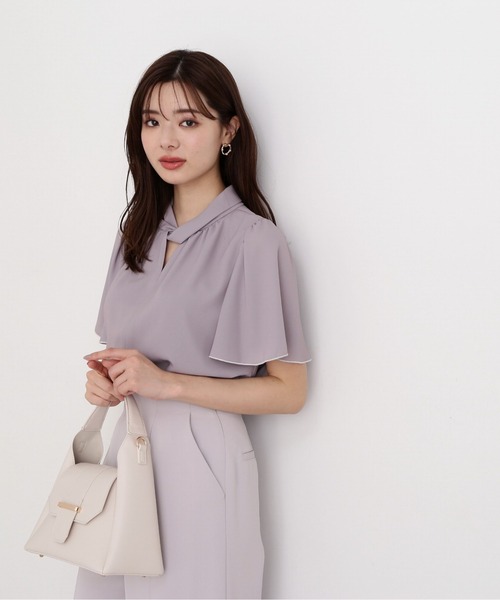 「PROPORTION BODY DRESSING」 半袖ブラウス SMALL ホワイト レディース PROPORTION BODY DRESSING 「PROPORTION DRESSING」 半袖