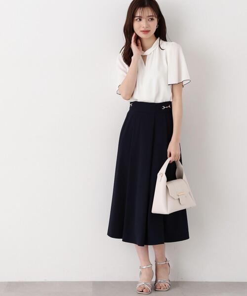 「PROPORTION BODY DRESSING」 半袖ブラウス SMALL ホワイト レディース PROPORTION BODY DRESSING 「PROPORTION DRESSING」 半袖