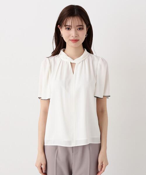 「PROPORTION BODY DRESSING」 半袖ブラウス SMALL ホワイト レディース PROPORTION BODY DRESSING 「PROPORTION DRESSING」 半袖