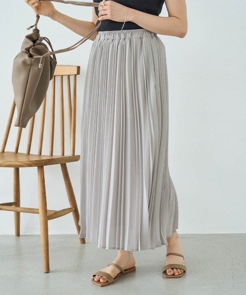 milklim スカート mil（ミル） スカート 「150cm前後の小柄さんサイズ」シフォン