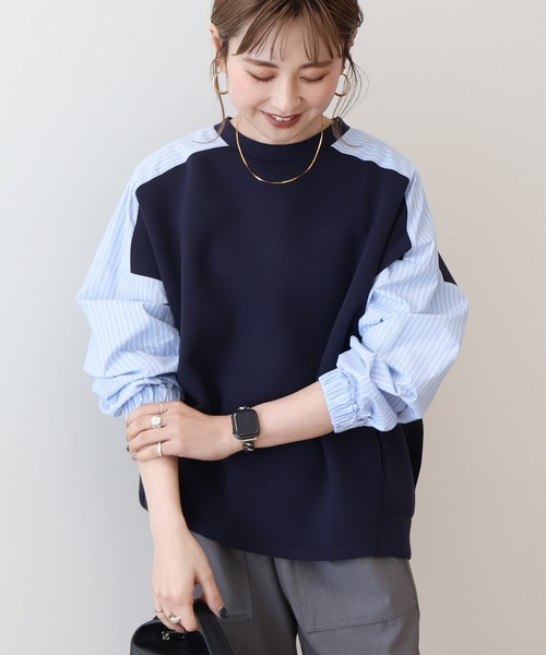 AMERICAN HOLIC（アメリカンホリック） トレーナー スウェット 異素材