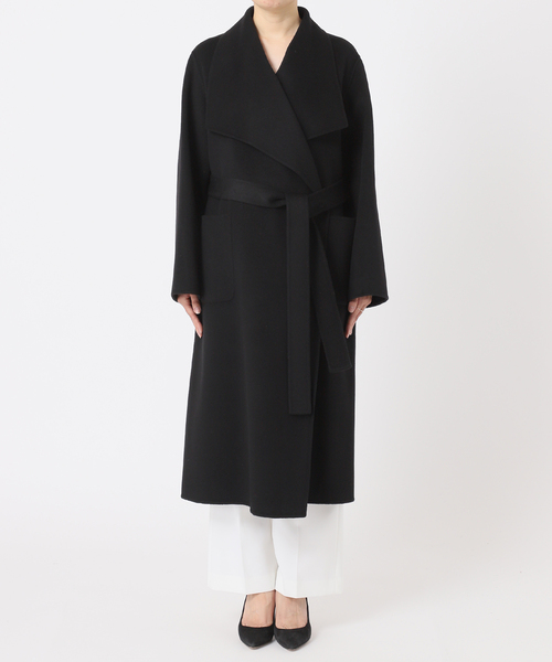 NOBLE ノーブル コート ロングコート レディース NOBLE（ノーブル） コート 38 ブラック レディース : ZOZOTOWN Yahoo