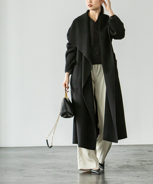 NOBLE（ノーブル） コート 38 ブラック レディース : ZOZOTOWN Yahoo