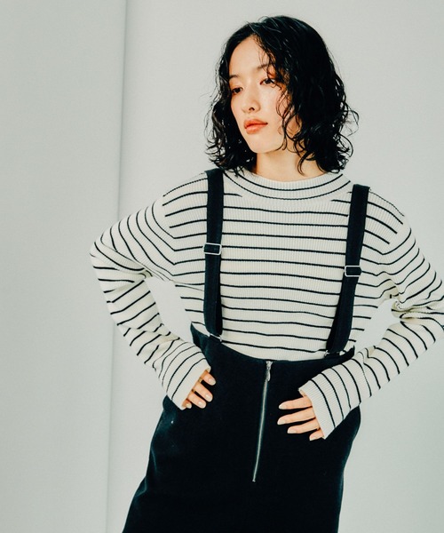 ⭐︎大人気⭐︎レプシィム ニット フリーサイズ レプシィム】高品質 厚手ニット セーター 大人可愛い ゆるだぼ