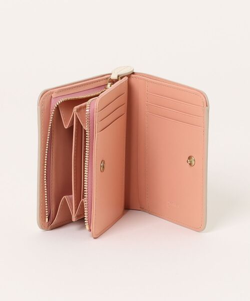 未使用品 genten ゲンテン 二つ折り財布 フラッターカットワーク genten 財布 フラッターカットワーク 二つ折り財布 レディース