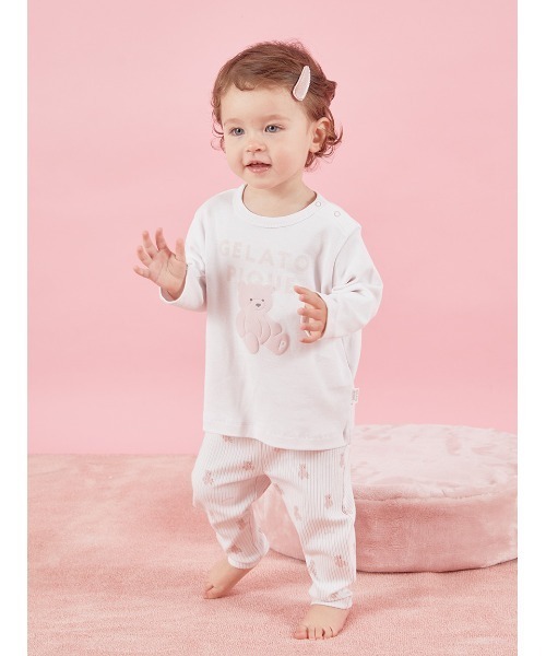 gelato pique（ジェラートピケ） パジャマ 「BABY」ぬいぐるみ柄