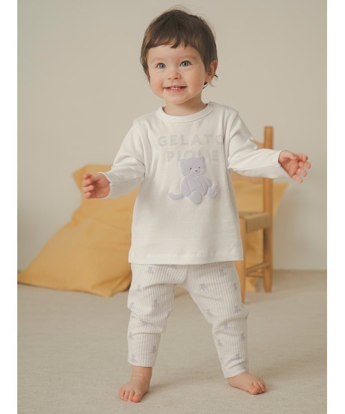 gelato pique（ジェラートピケ） パジャマ 「BABY」ぬいぐるみ柄