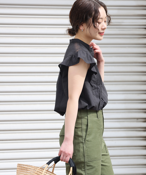 JOURNAL STANDARD relume ブラウス シャツ 手洗い可 / フレンチ