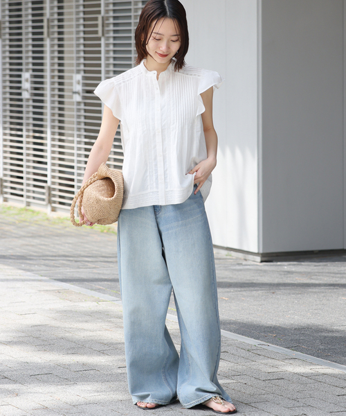 ブラウス シャツ 手洗い可 / フレンチフリルレースブラウス レディース JOURNAL STANDARD relume ブラウス シャツ 手洗い可 / フレンチ