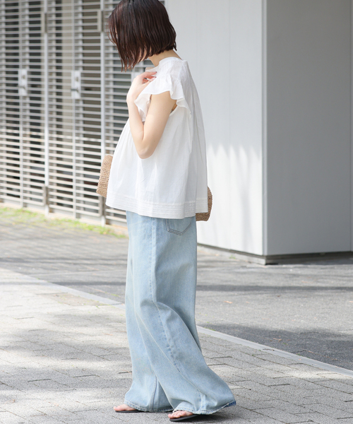 ブラウス シャツ 手洗い可 / フレンチフリルレースブラウス レディース JOURNAL STANDARD relume ブラウス シャツ 手洗い可 / フレンチ