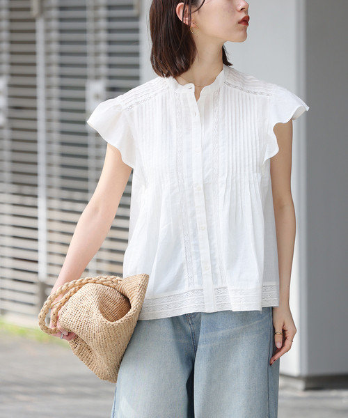 JOURNAL STANDARD relume ブラウス シャツ 手洗い可 / フレンチ