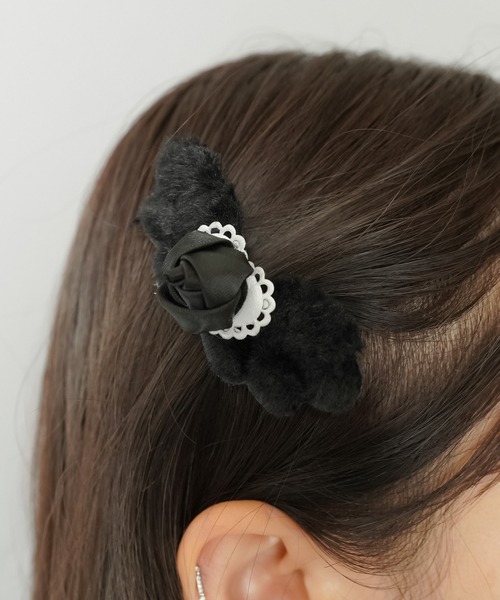 ヘアクリップ SPINNS ヘアクリップ 「2個セット」天使の羽根ヘアクリップ