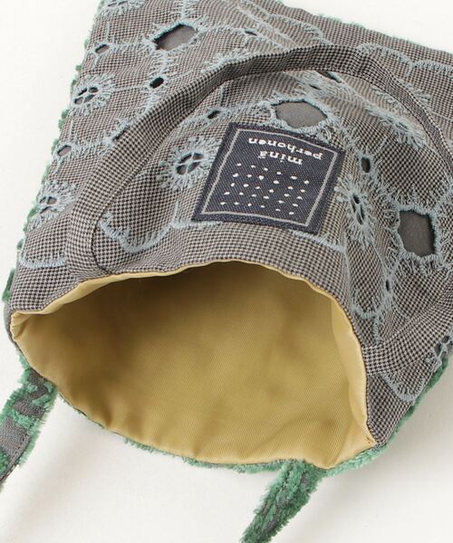 mina perhonen 「mina perhonen」 ハンドバッグ - グレー レディース