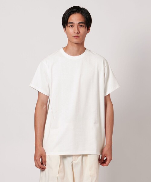 注目の的！【vetements】ノーポスト クルーネック Tシャツ シルケットスムース クルーネックT（Tシャツ／カットソー）｜B.C