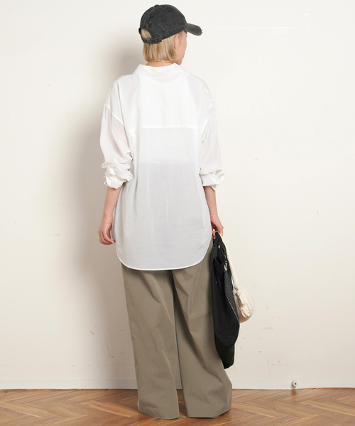 極美品 EVERY DAY I LIKE. Straight ワイド パンツ EVERYDAY I LIKE. パンツ *コットンナイロンワイドパンツ