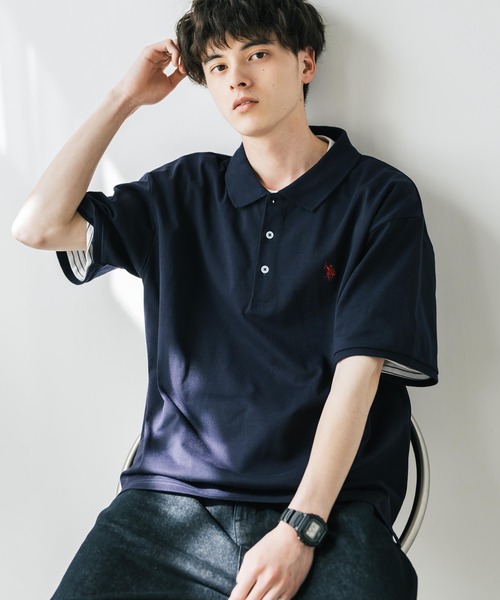 U.S. POLO ASSN. ポロシャツ ユーエスポロアッスン 別注コラボ
